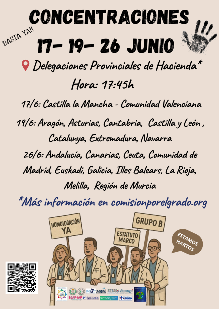 Lee más sobre el artículo Nuevas concentraciones ante las delegaciones de Hacienda